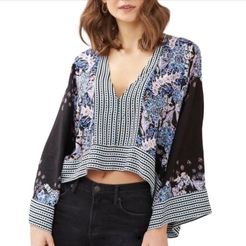 Free People “Mix N Match” blouse